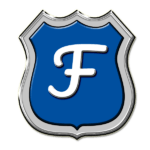 Das Dienstwappen der Fjordkommission in Flensburg